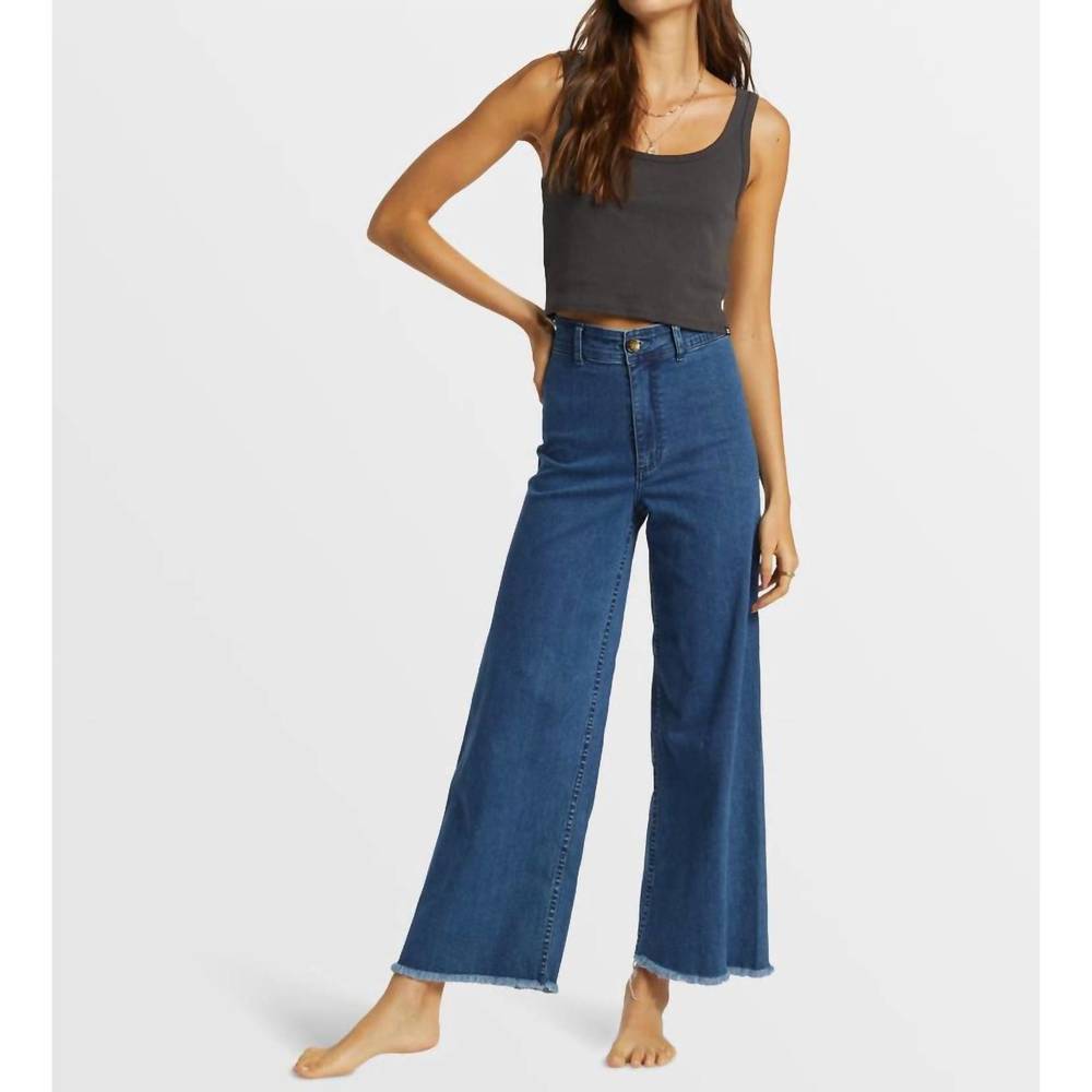 NEW BILLABONG free fall jeans in oceana blue - Picture 2 of 4